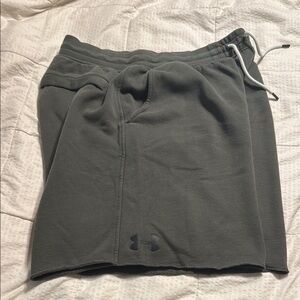 Under Armour Dark Green Fleece Shorts